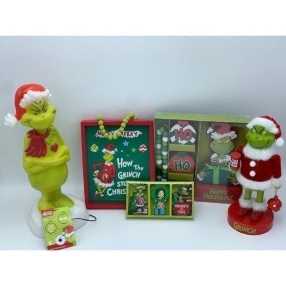 Dr. Seuss The Grinch Who Stole Christmas Garland 8 FT - Picture 8 of 8